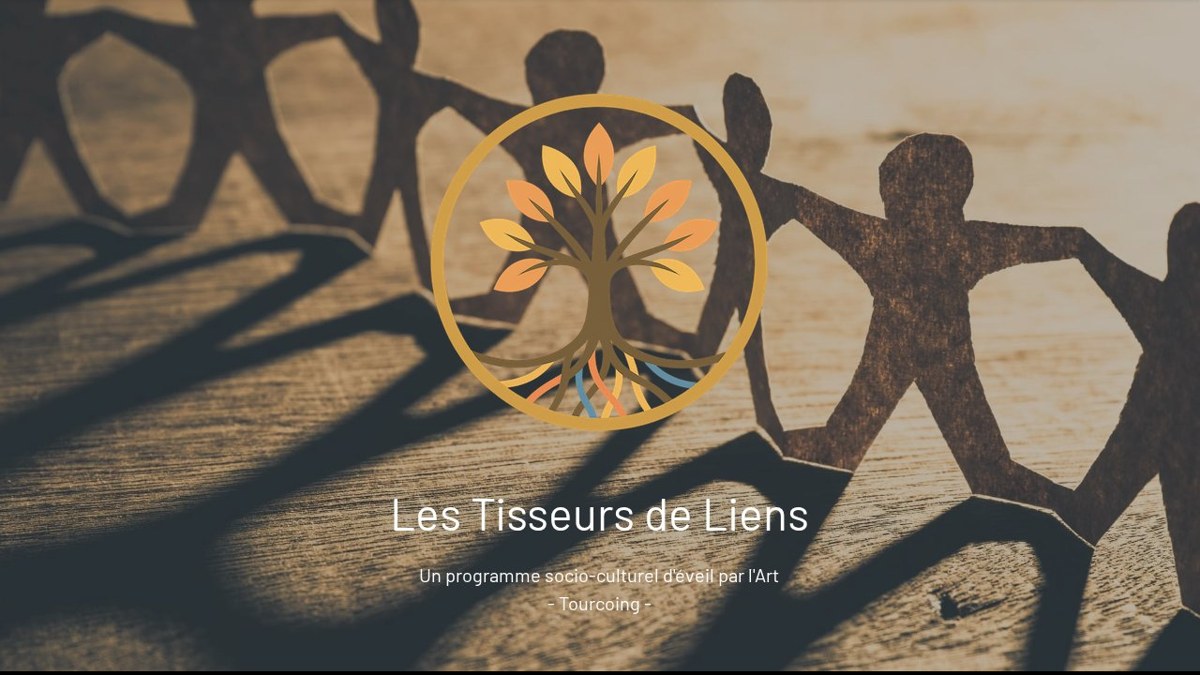 Page d'accueil du site Les Tisseurs de Liens